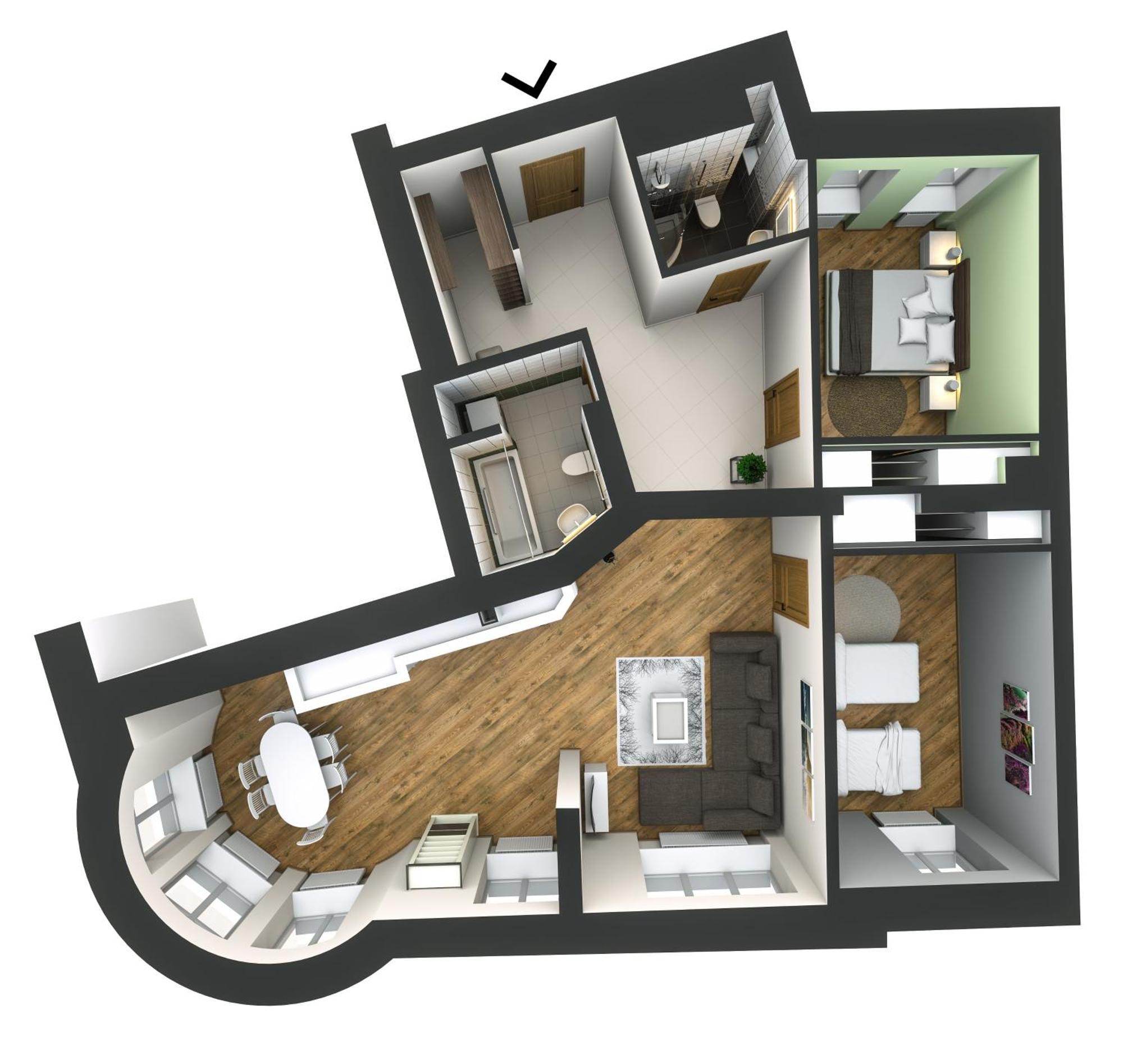 Riga Lux Apartments - Ernesta, Free Parking Bilik gambar