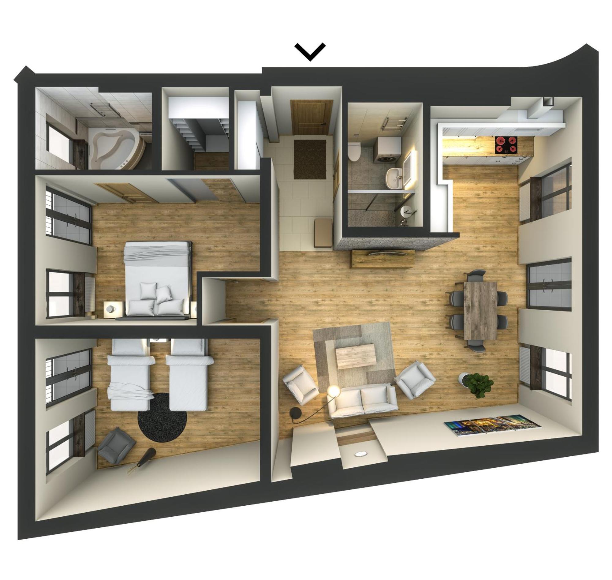 Riga Lux Apartments - Ernesta, Free Parking Bilik gambar