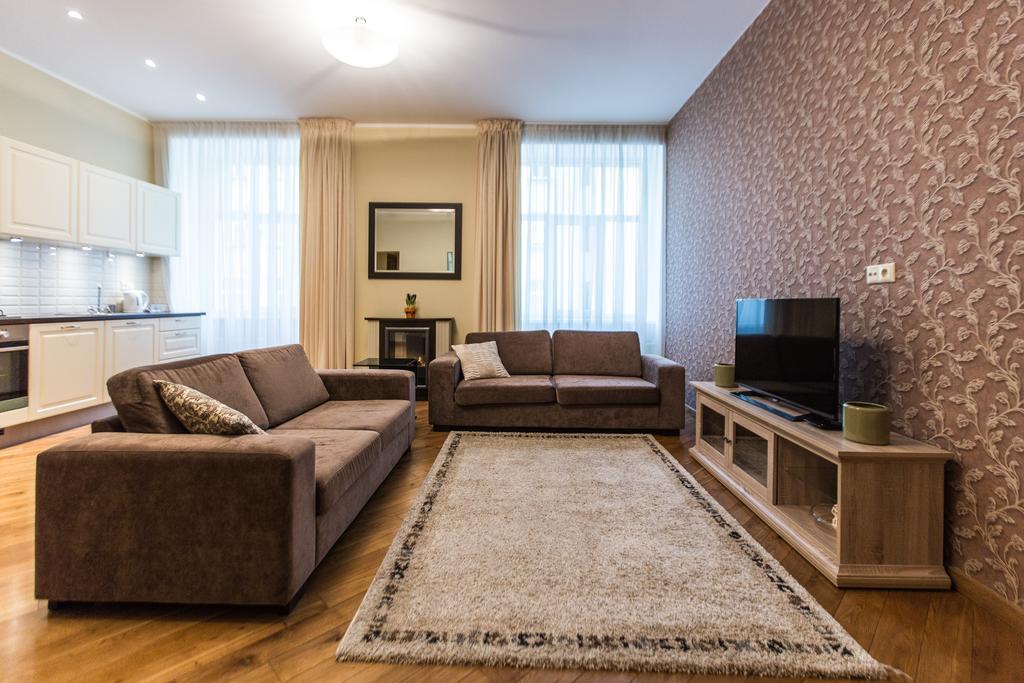 Riga Lux Apartments - Ernesta, Free Parking Luaran gambar